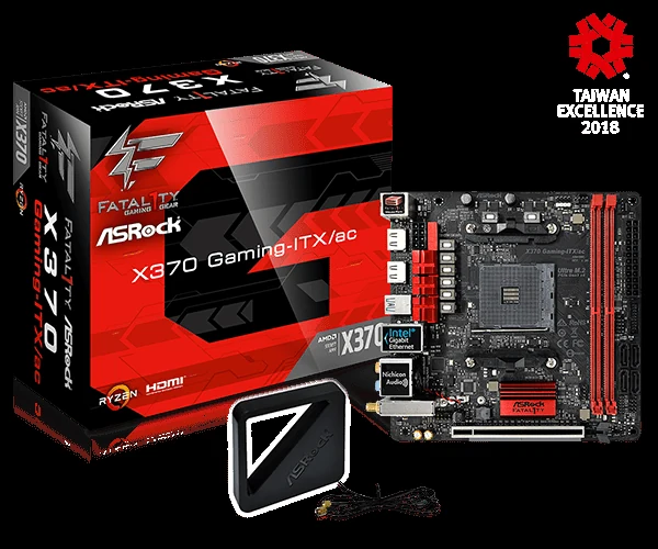 Mainboard ASRock Fatal1ty Z370 Gaming-ITX/ac - LGA 1151 - NEW