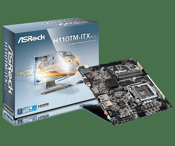 Mainboard ASRock H110M-ITX - LGA 1151 - NEW