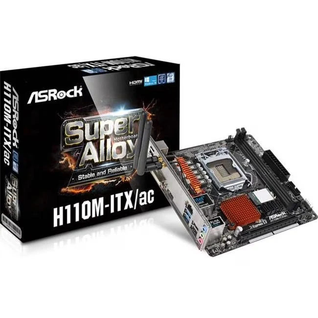 Mainboard ASRock H110M-ITX - LGA 1151 - NEW