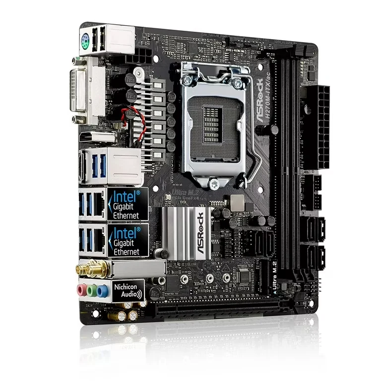 Mainboard ASRock H270M-ITX/ac - LGA 1151 - NEW