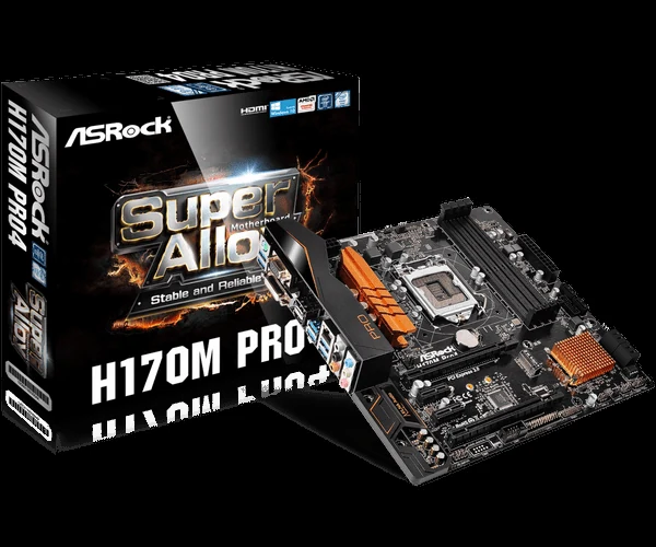 Mainboard ASRock H270M Pro4 - LGA 1151 - NEW
