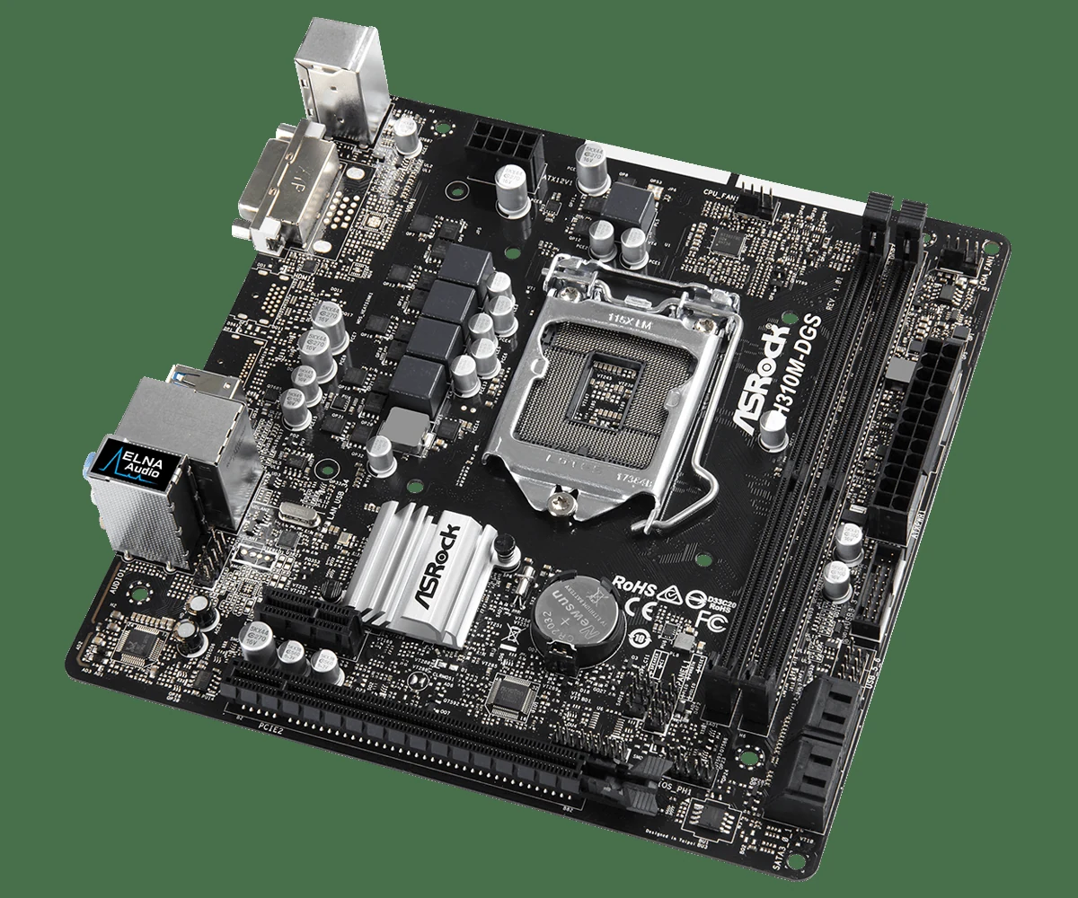 Mainboard ASRock H310M-DGS - LGA 1151 - NEW