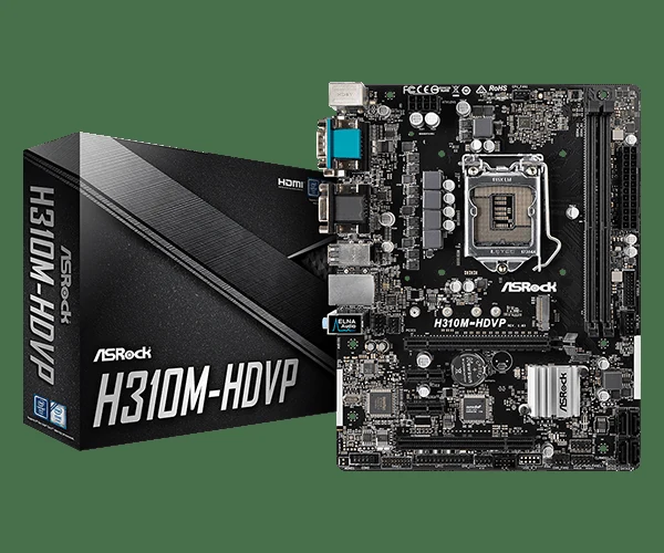 Mainboard ASRock H310M-HDV - LGA 1151 - NEW