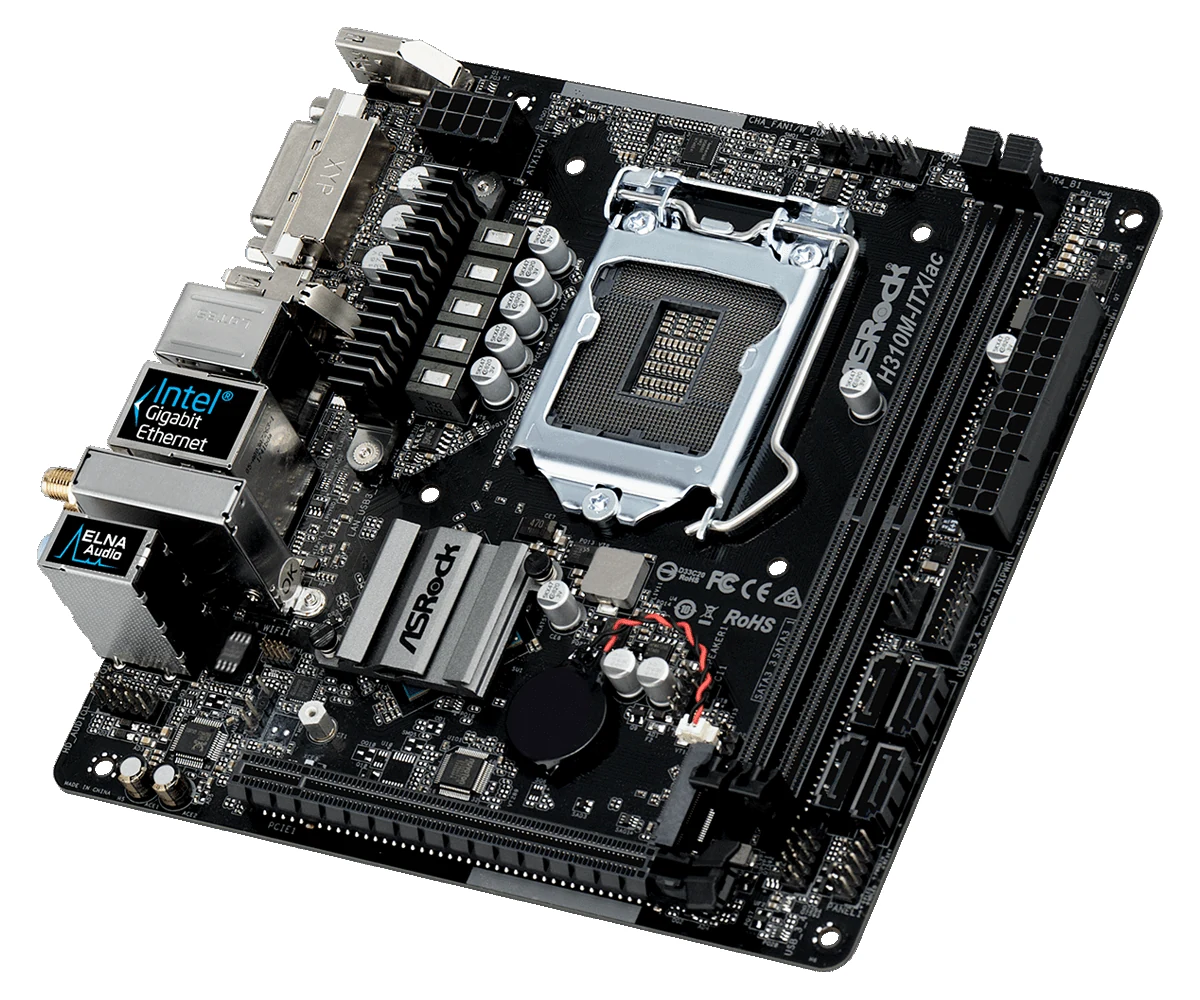 Mainboard ASRock H310M-ITX/ac - LGA 1151 - NEW
