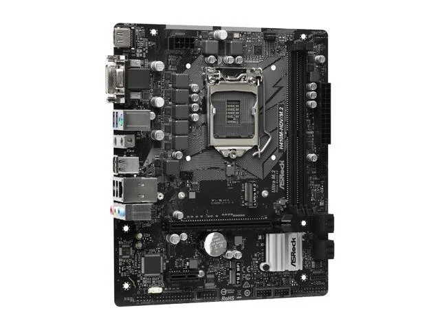 Mainboard ASRock H410M-HDV - LGA 1200 - NEW