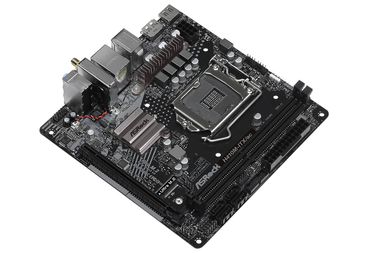 Mainboard ASRock H410M-ITX/ac - LGA 1200 - NEW