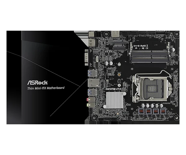 Mainboard ASRock H410TM-ITX - LGA 1200 - NEW