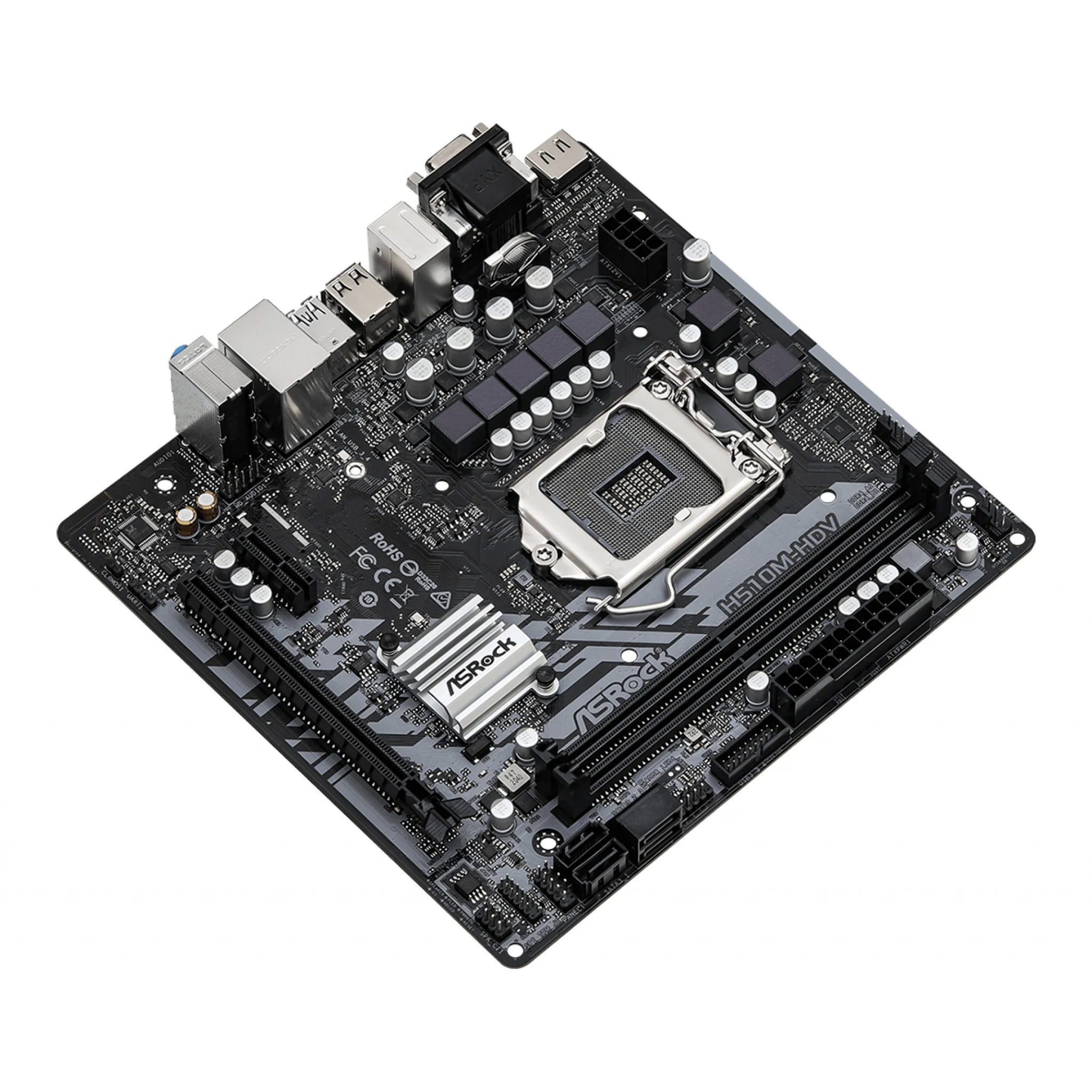 Mainboard ASRock H510M-HDV - LGA 1200 - NEW