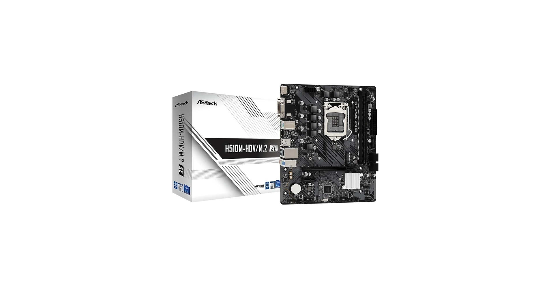 Mainboard ASRock H510M-HDV/M.2 - LGA 1200 - NEW