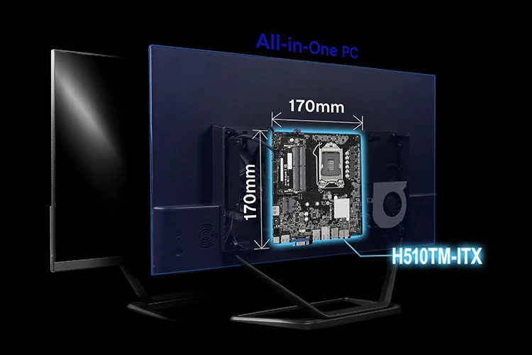 Mainboard ASRock H510TM-ITX - LGA 1200 - NEW