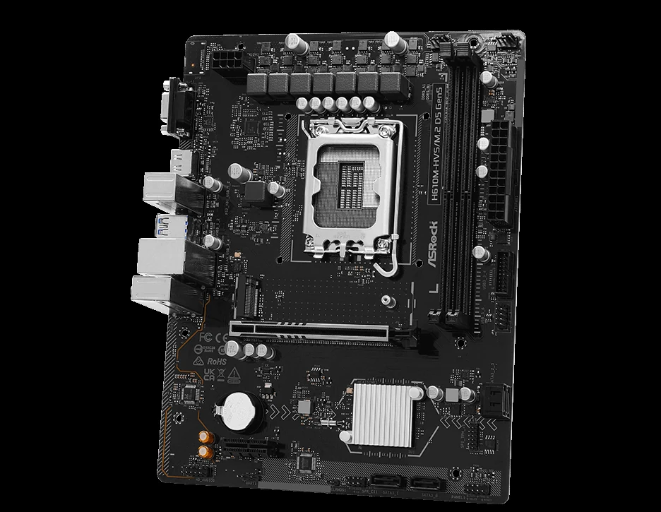 Mainboard ASRock H610M-HVS - 2 Khe Ram DDR4 - LGA 1700 - NEW