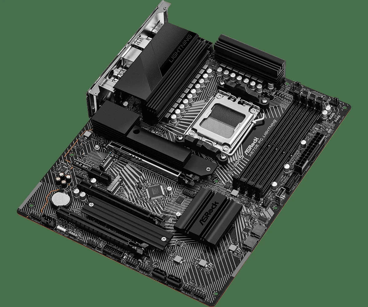 Mainboard ASRock X670E PG LIGHTNING - 4 Khe RAM DDR5 - AM5 - NEW