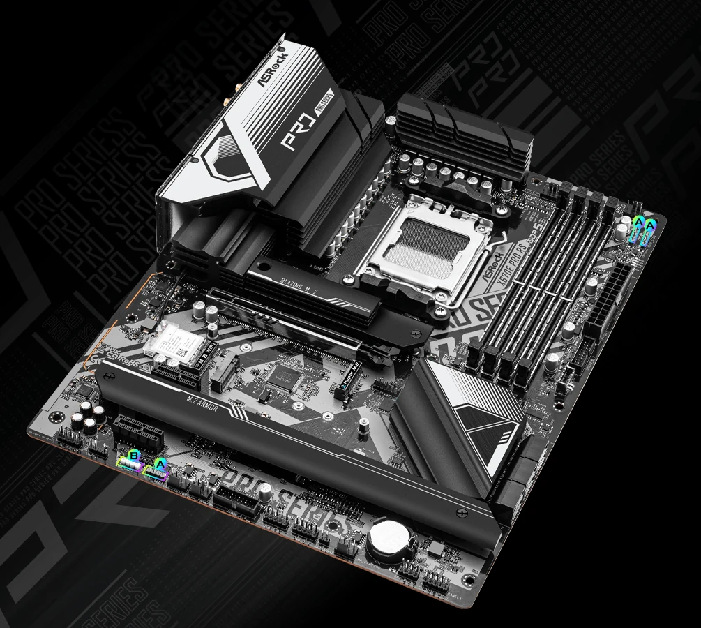 Mainboard ASRock X670E PRO RS - 4 Khe RAM DDR5 - AM5 - NEW