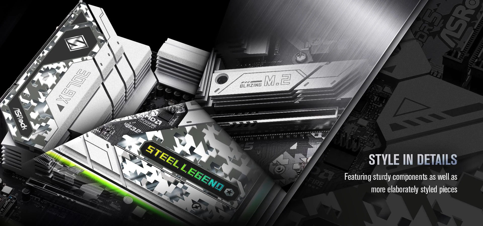 Mainboard ASRock X670E STEEL LEGEND - 4 Khe RAM DDR5 - AM5 - NEW