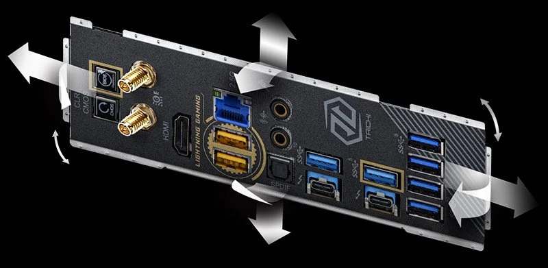 Mainboard ASRock X670E TAICHI - 4 Khe RAM DDR5 - AM5 - NEW