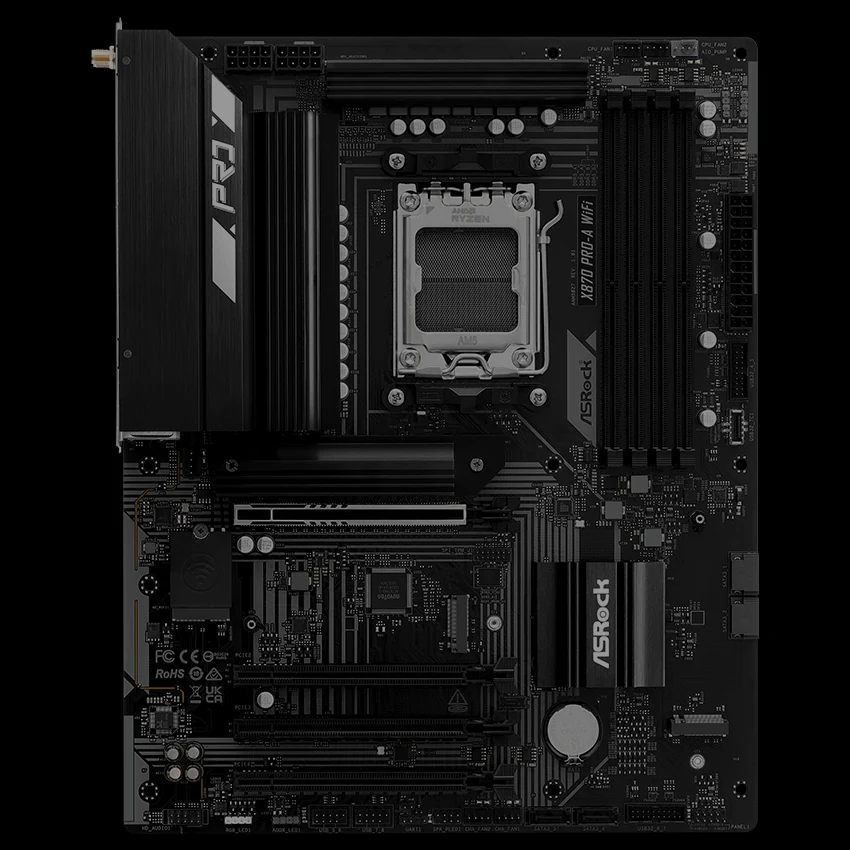 Mainboard ASRock X870 PRO-A WIFI - 4 Khe RAM DDR5 - AM5 - NEW
