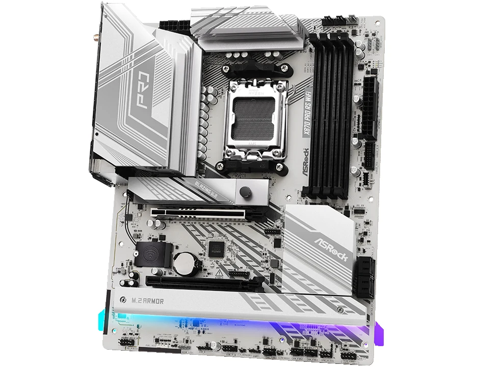 Mainboard ASRock X870 PRO RS - 4 Khe RAM DDR5 - AM5 - NEW
