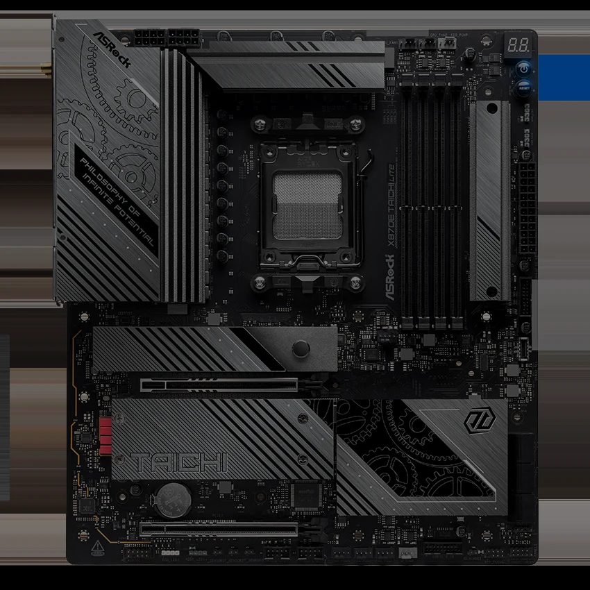 Mainboard ASRock X870E TAICHI LITE - 4 Khe RAM DDR5 - AM5 - NEW