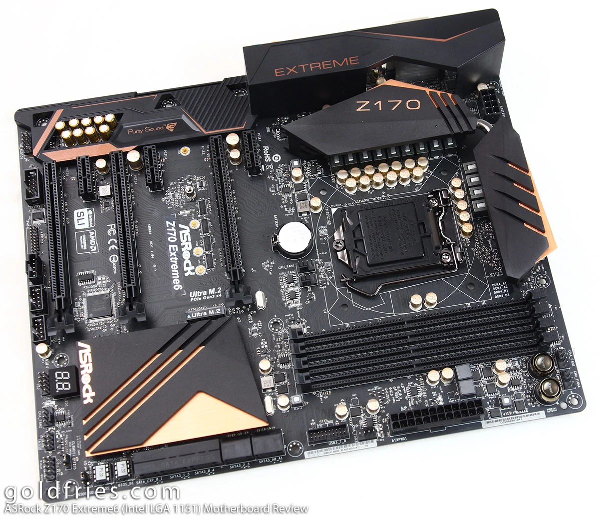 Mainboard ASRock Z170 Extreme6 - LGA 1151 - NEW