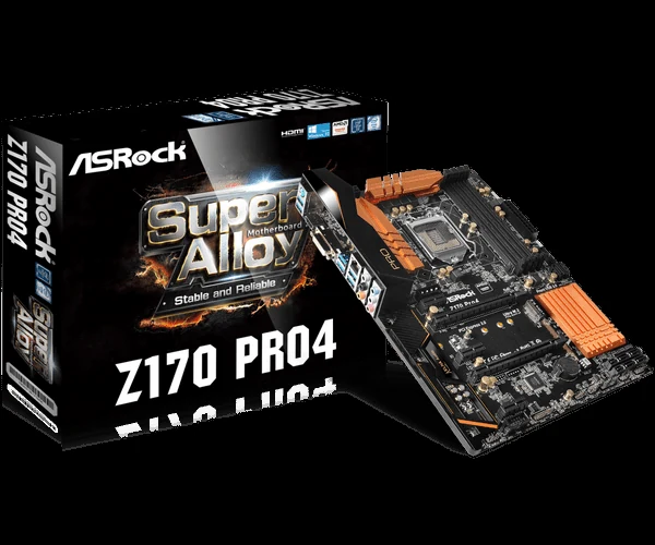 Mainboard ASRock Z170 Pro4 - LGA 1151 - NEW