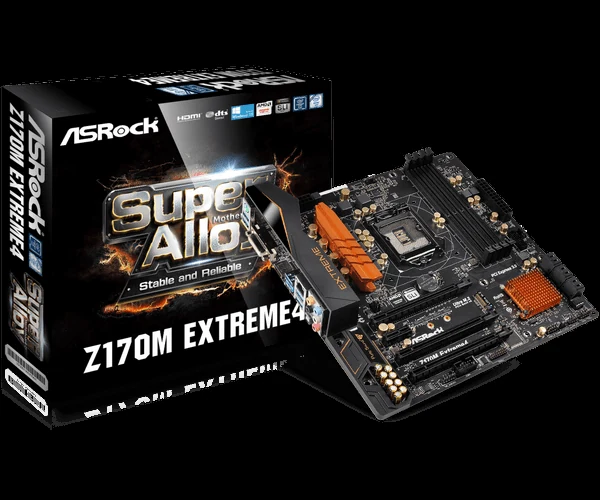 Mainboard ASRock Z170M Extreme4 - LGA 1151 - NEW