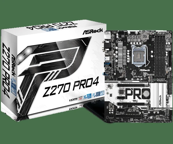 Mainboard ASRock Z270 Pro4 - LGA 1151 - NEW