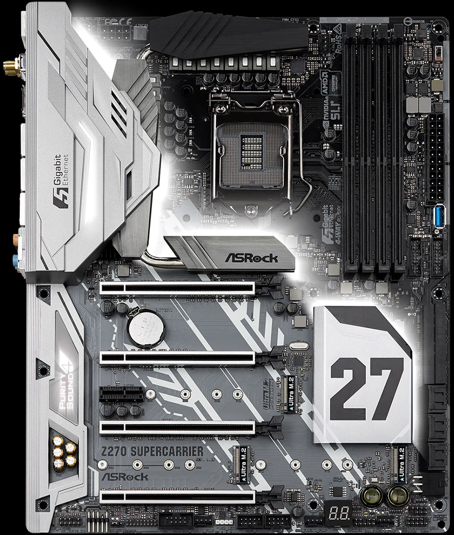 Mainboard ASRock Z270 SuperCarrier - LGA 1151 - NEW