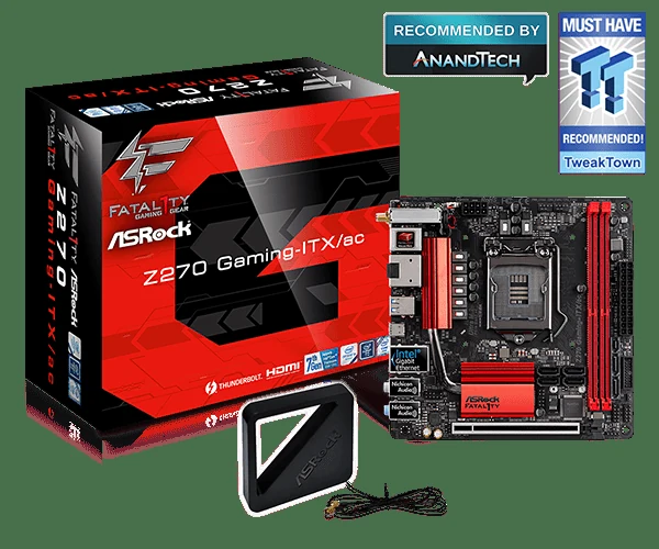 Mainboard ASRock Z270M-ITX/ac - LGA 1151 - NEW
