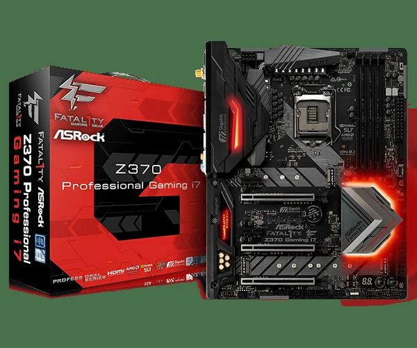 Mainboard ASRock Z370 Professional Gaming i7 - LGA 1151 - NEW