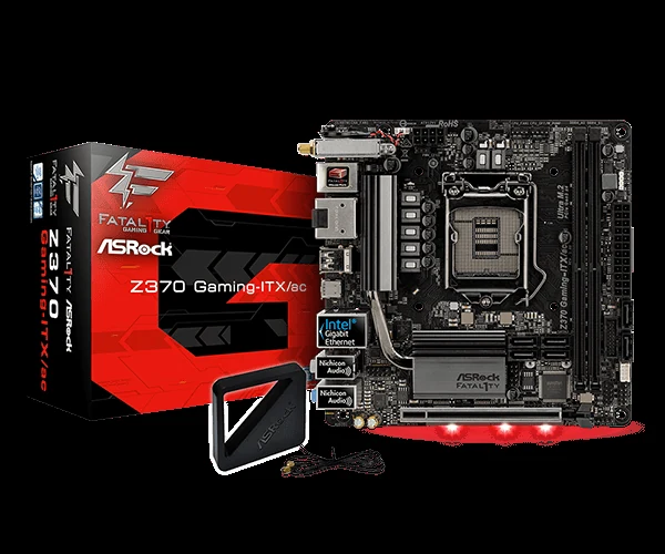 Mainboard ASRock Z370M-ITX/ac - LGA 1151 - NEW