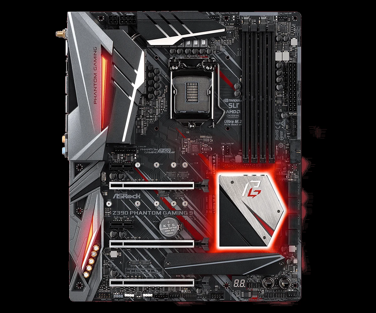 Mainboard ASRock Z390 Phantom Gaming 9 - LGA 1151 - NEW