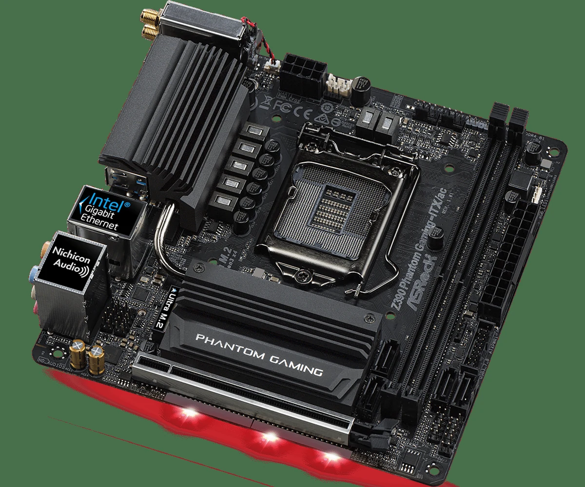 Mainboard ASRock Z390 Phantom Gaming-ITX/ac - LGA 1151 - NEW