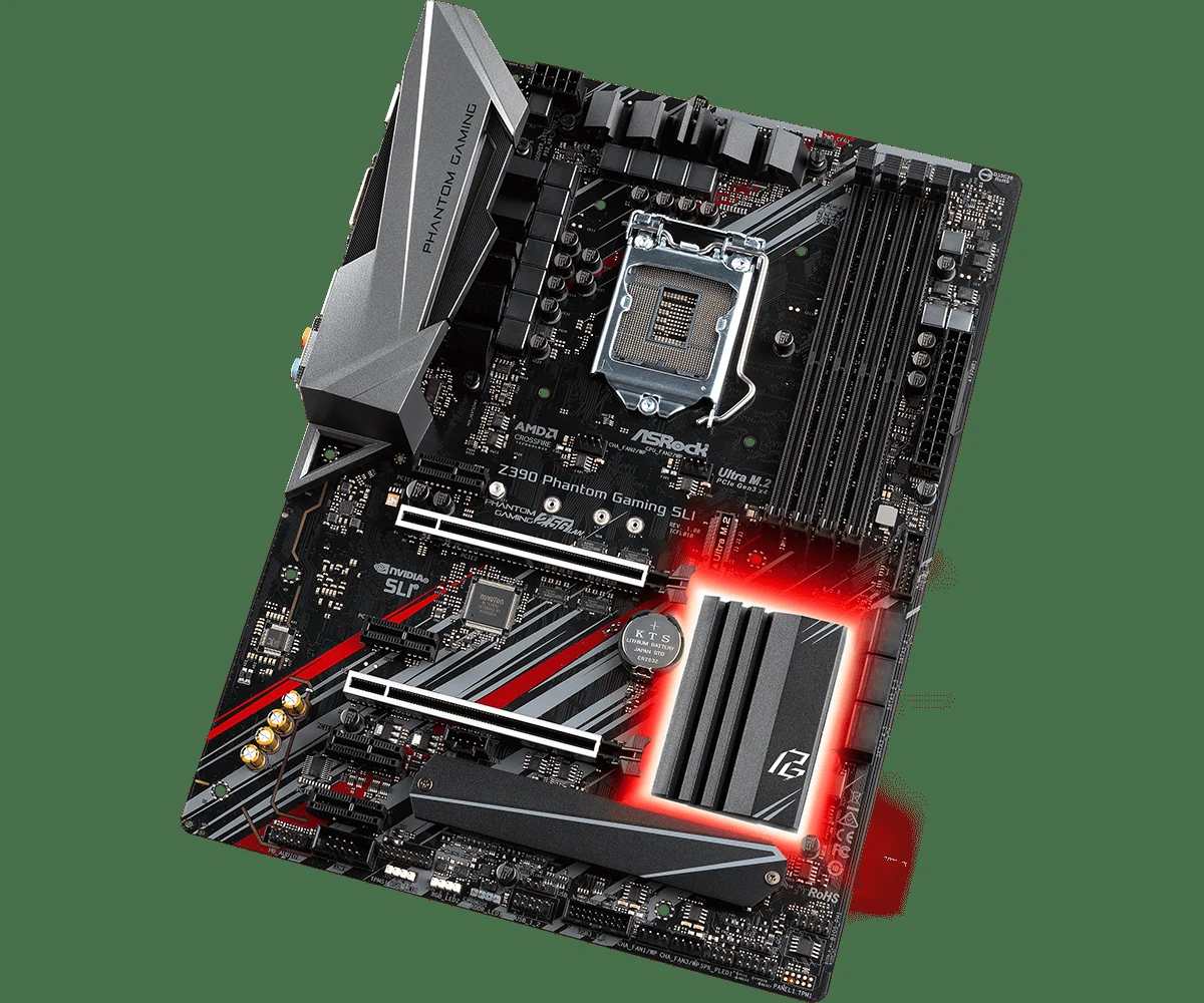 Mainboard ASRock Z390 Phantom Gaming SLI - LGA 1151 - NEW