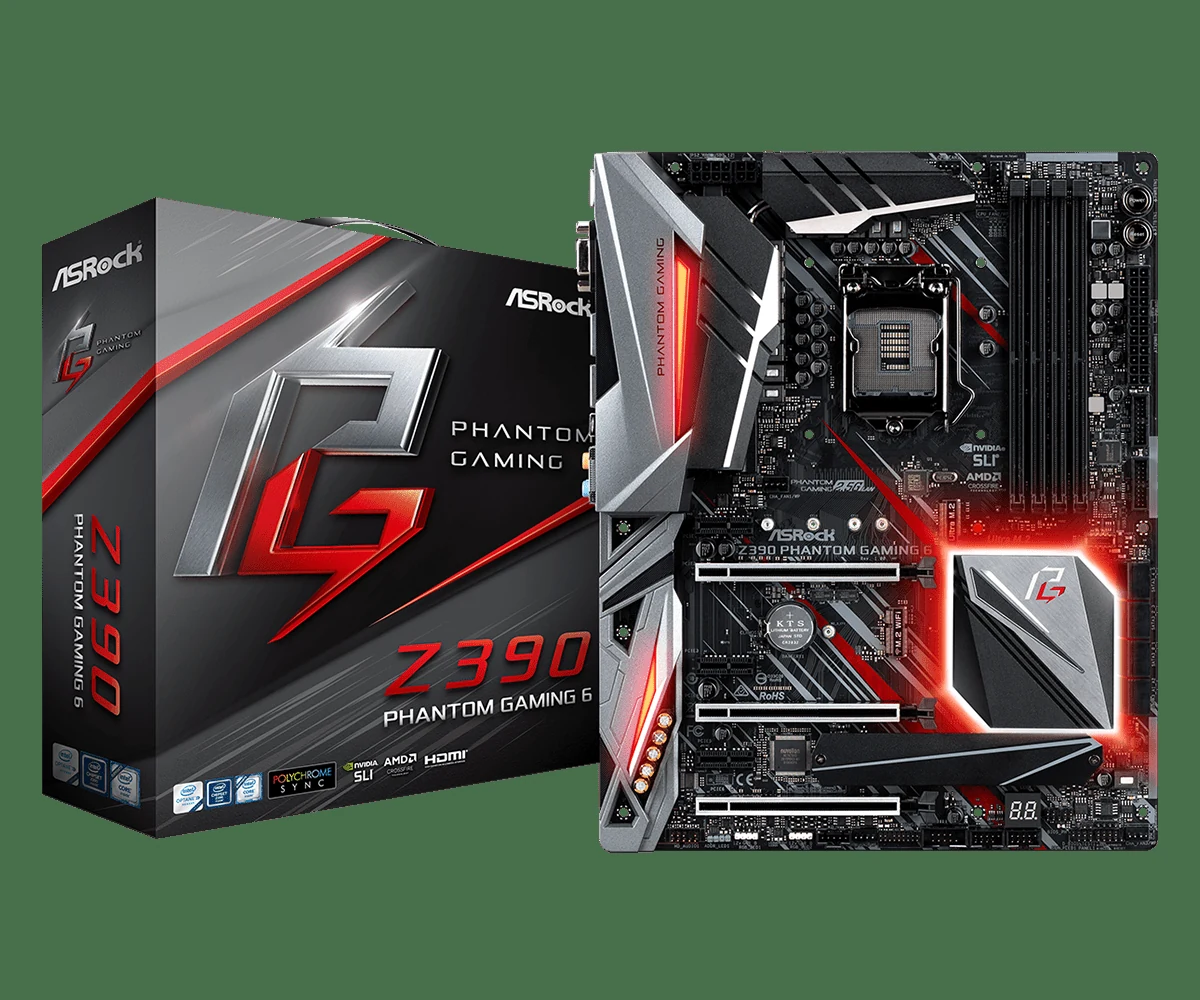Mainboard ASRock Z390 Phantom Gaming X - LGA 1151 - NEW