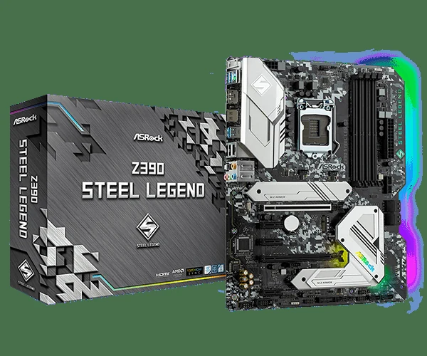 Mainboard ASRock Z390 Steel Legend - LGA 1151 - NEW