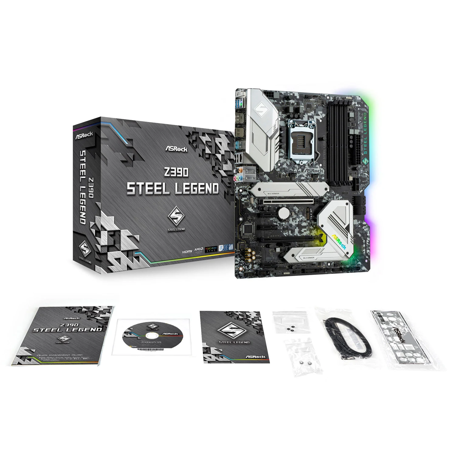Mainboard ASRock Z390 Steel Legend - LGA 1151 - NEW