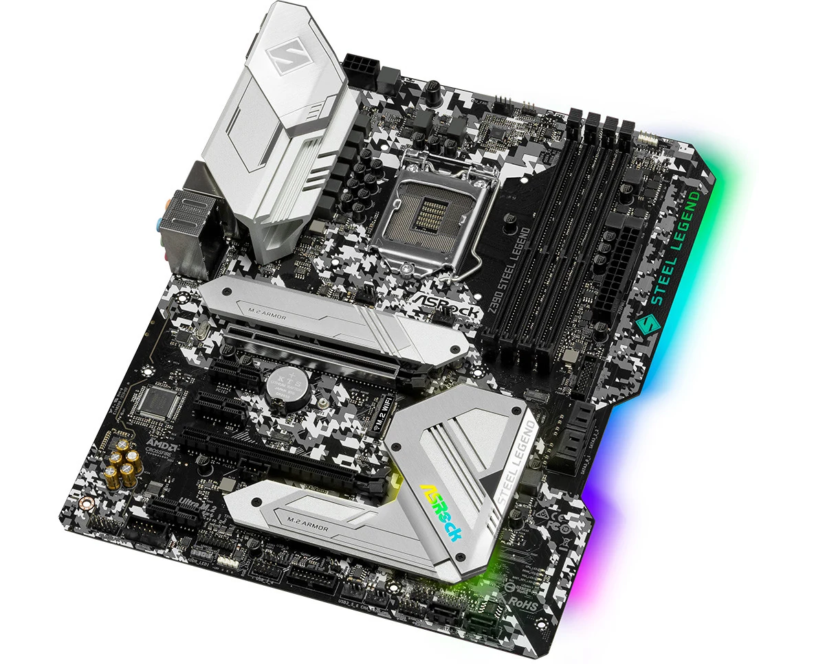 Mainboard ASRock Z390 Steel Legend - LGA 1151 - NEW