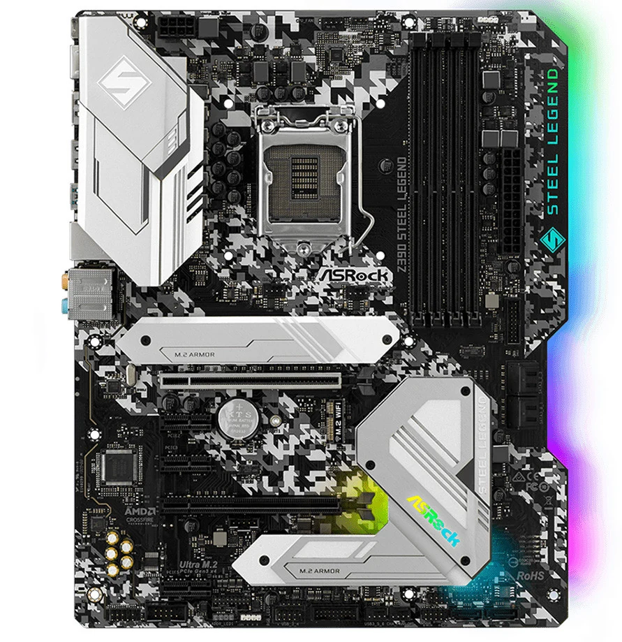 Mainboard ASRock Z390 Steel Legend - LGA 1151 - NEW