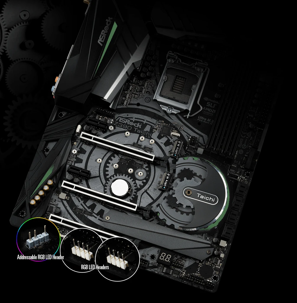 Mainboard ASRock Z390 Taichi - LGA 1151 - NEW