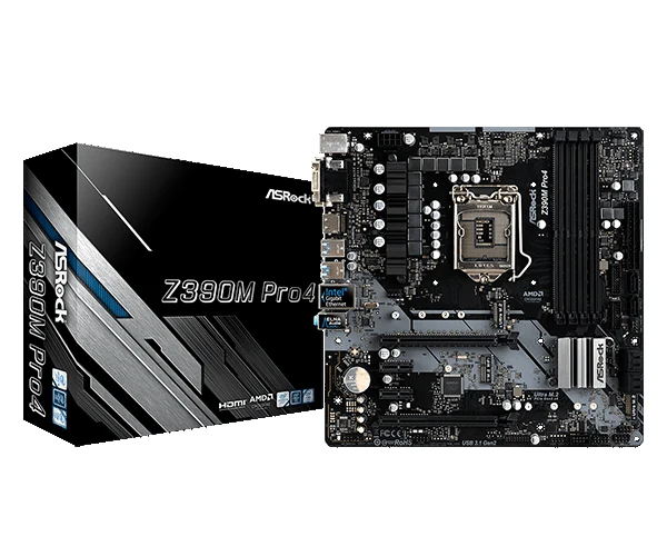 Mainboard ASRock Z390M Pro4 - LGA 1151 - NEW
