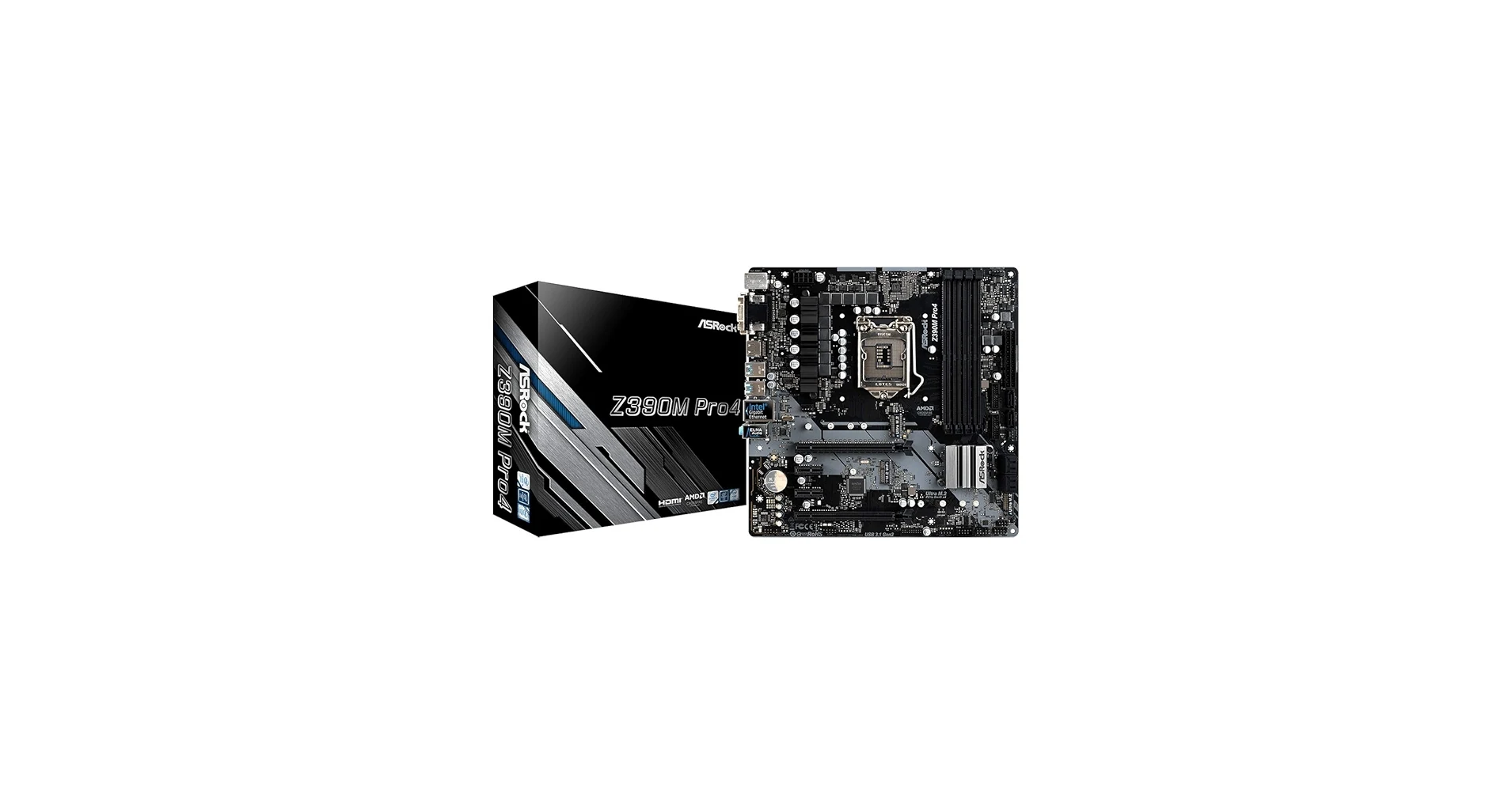 Mainboard ASRock Z390M Pro4 - LGA 1151 - NEW