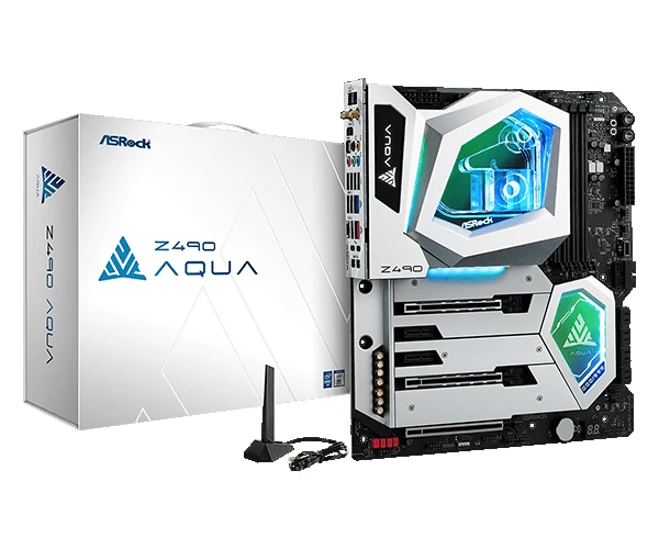 Mainboard ASRock Z490 AQUA - LGA 1200 - NEW