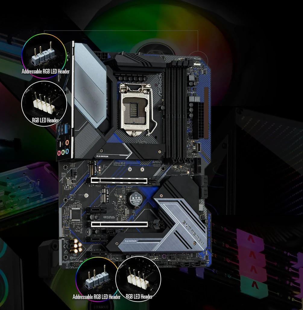 Mainboard ASRock Z490 Extreme4 - LGA 1200 - NEW