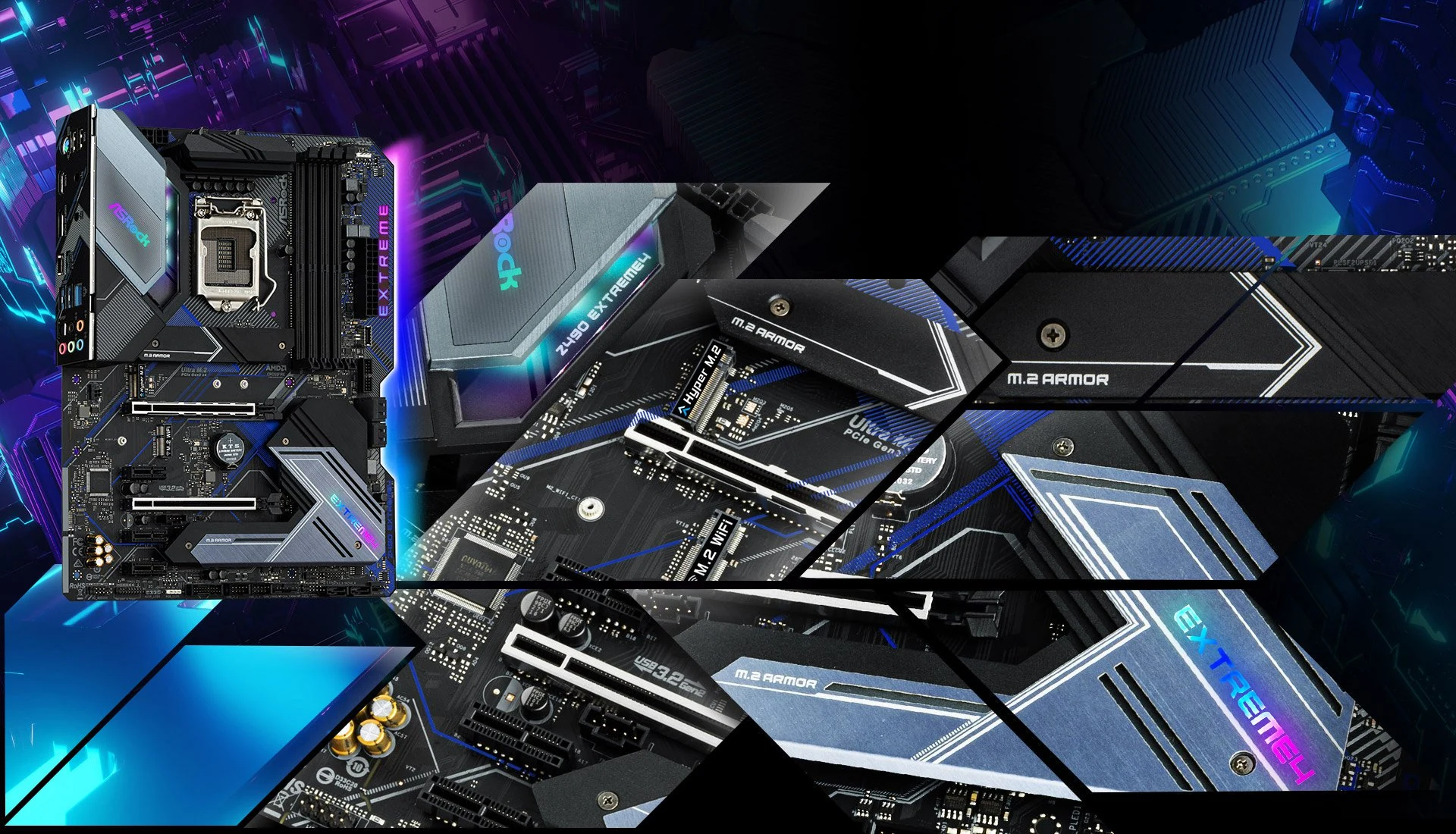 Mainboard ASRock Z490 Extreme4 - LGA 1200 - NEW