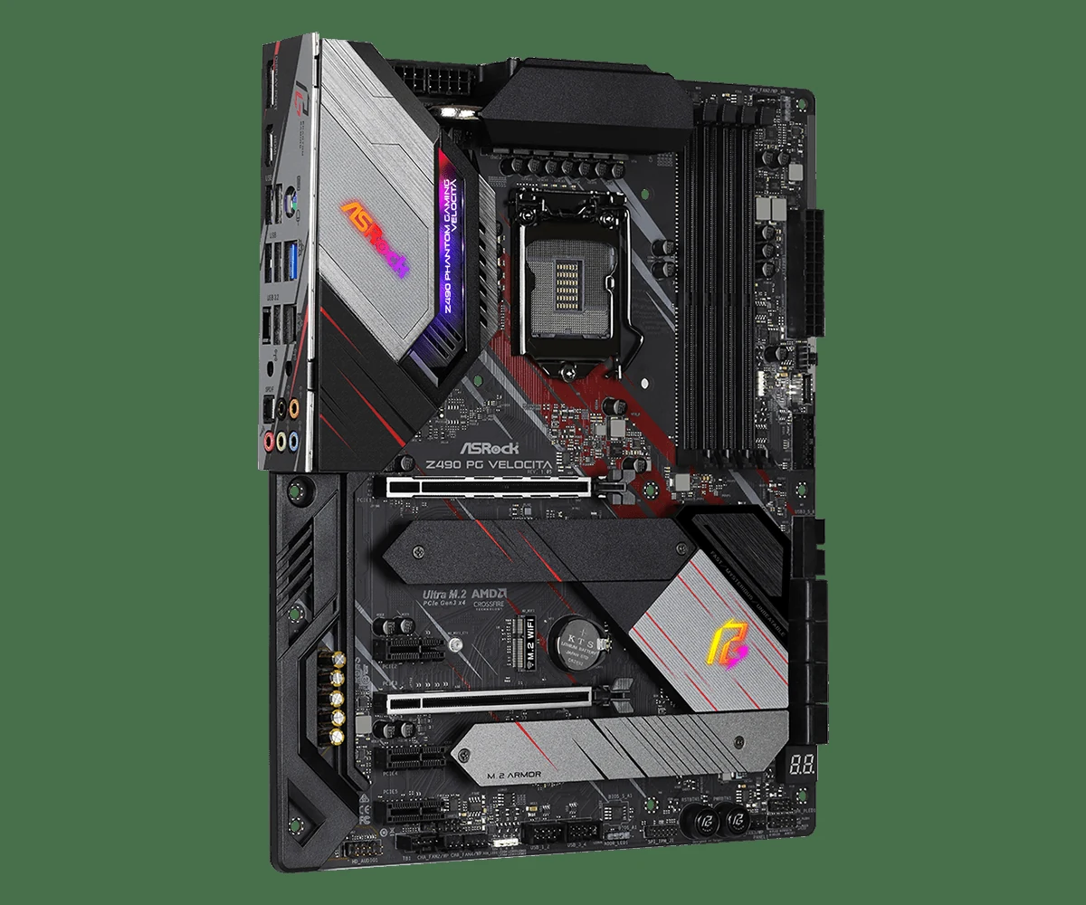 Mainboard ASRock Z490 PG Velocita - LGA 1200 - NEW