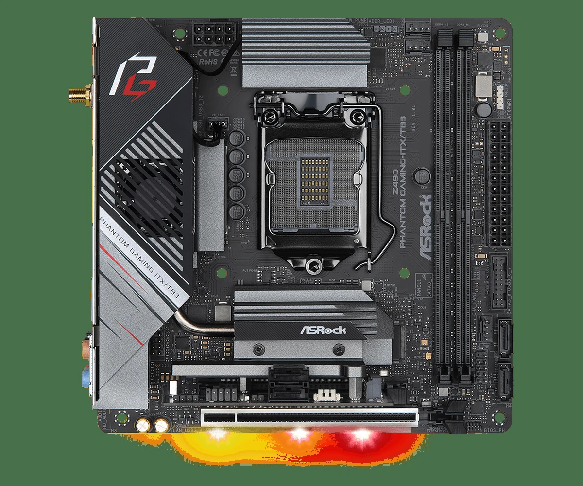 Mainboard ASRock Z490 Phantom Gaming 4 - LGA 1200 - NEW