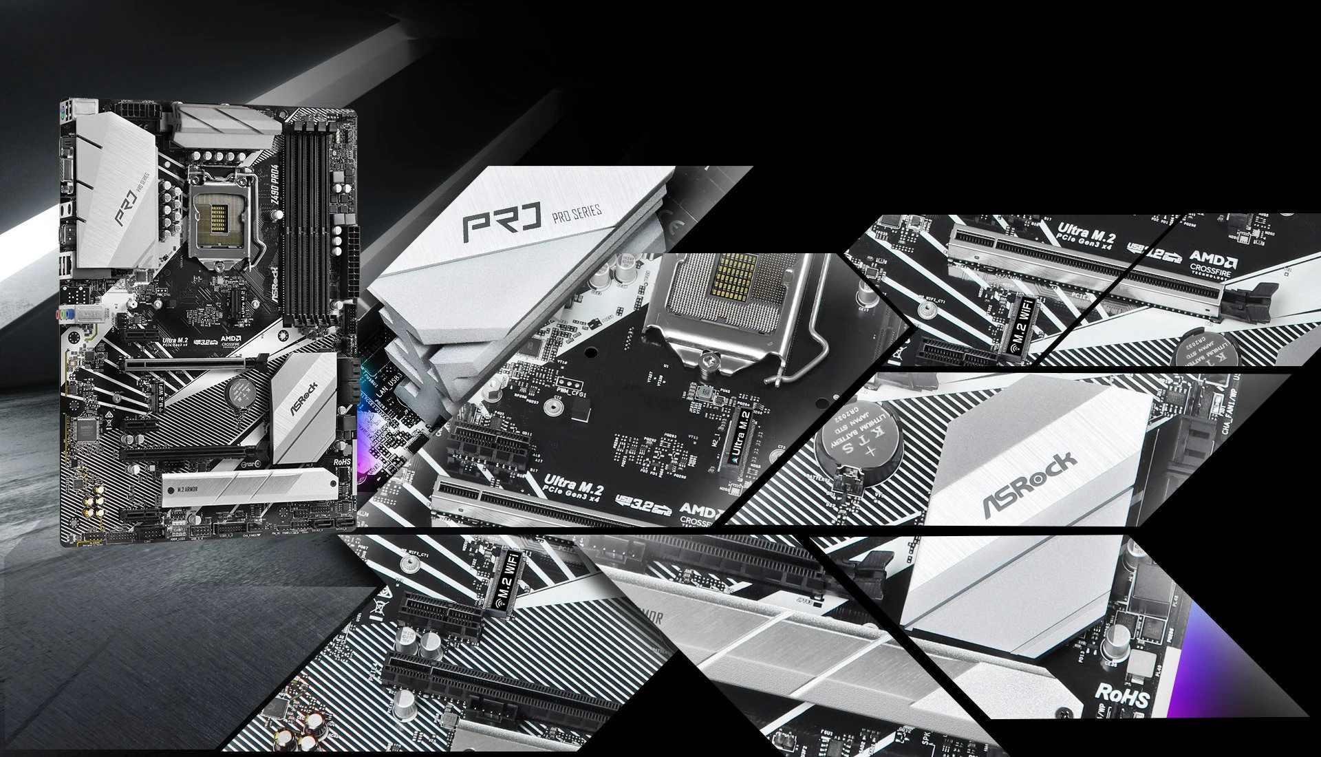 Mainboard ASRock Z490 Pro4 - LGA 1200 - NEW