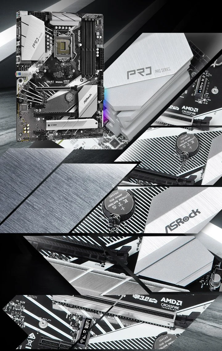 Mainboard ASRock Z490 Pro4 - LGA 1200 - NEW