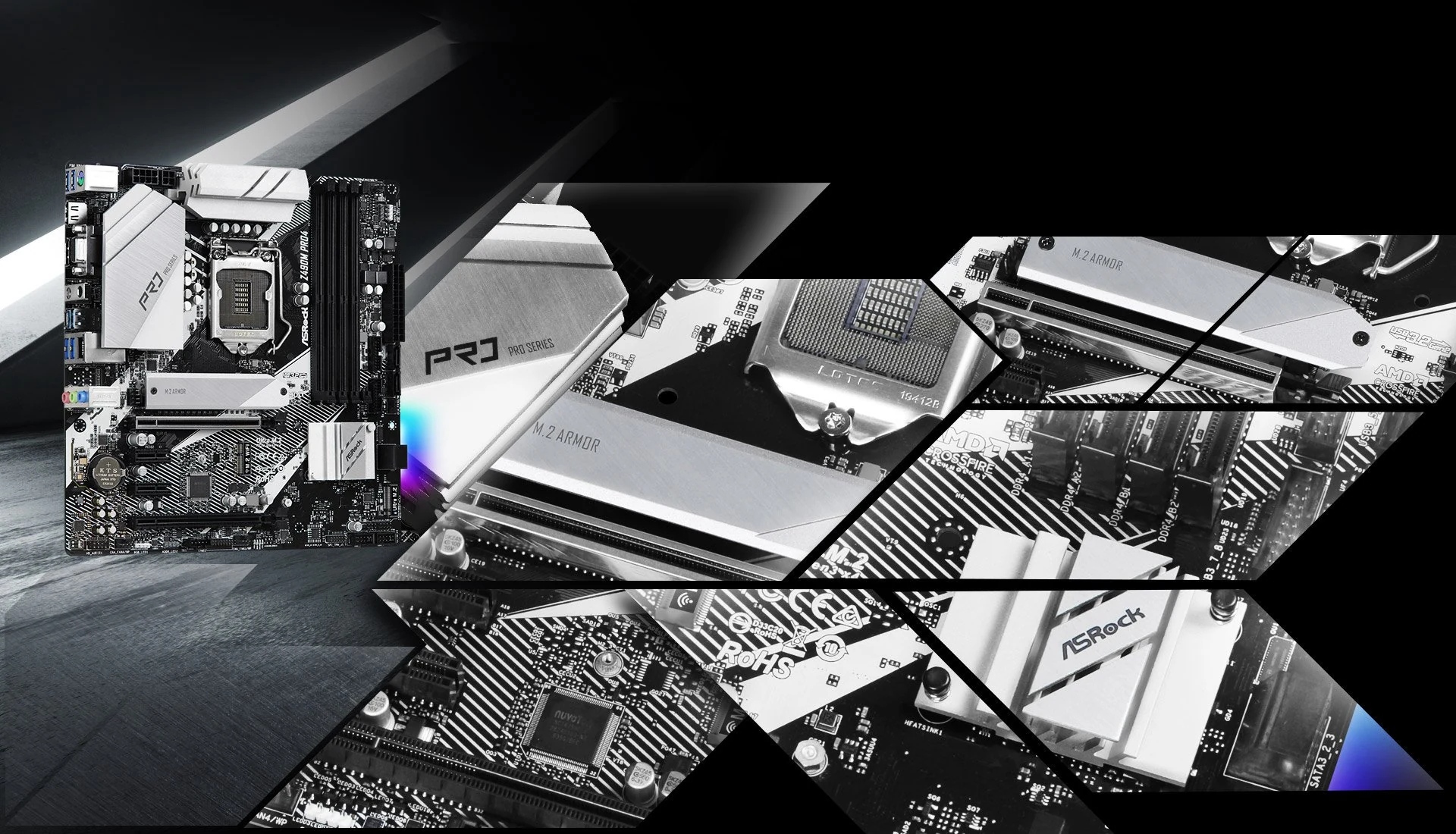 Mainboard ASRock Z490M Pro4 - LGA 1200 - NEW