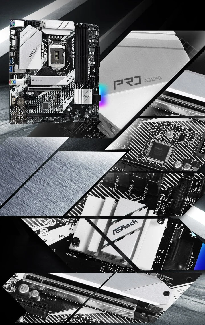 Mainboard ASRock Z490M Pro4 - LGA 1200 - NEW